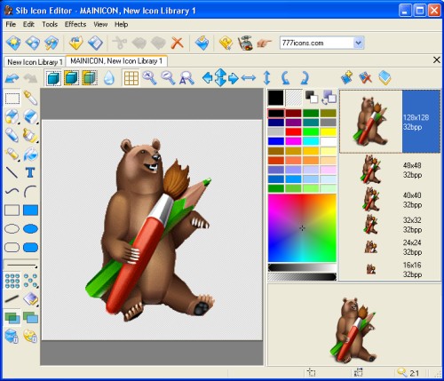 Sib Icon Editor