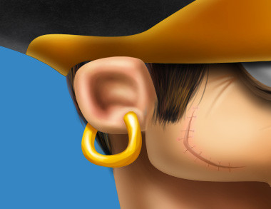 Draw a Pirate Character in Photoshop - Milaky - 