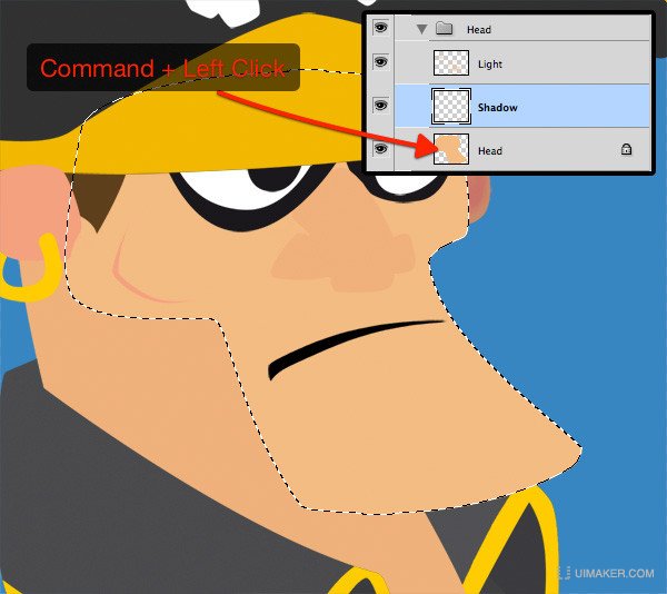 Draw a Pirate Character in Photoshop - Milaky - 