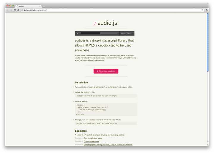 audio.js