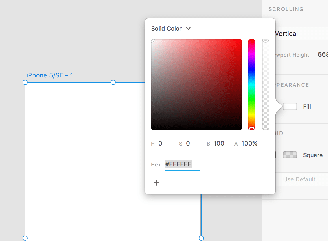 Adobe XD ޸Ļɫ