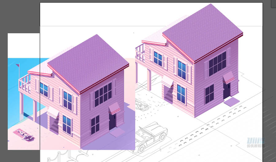 IllustratorPS2.5DĲ廭,PS̳,˼Ե̳