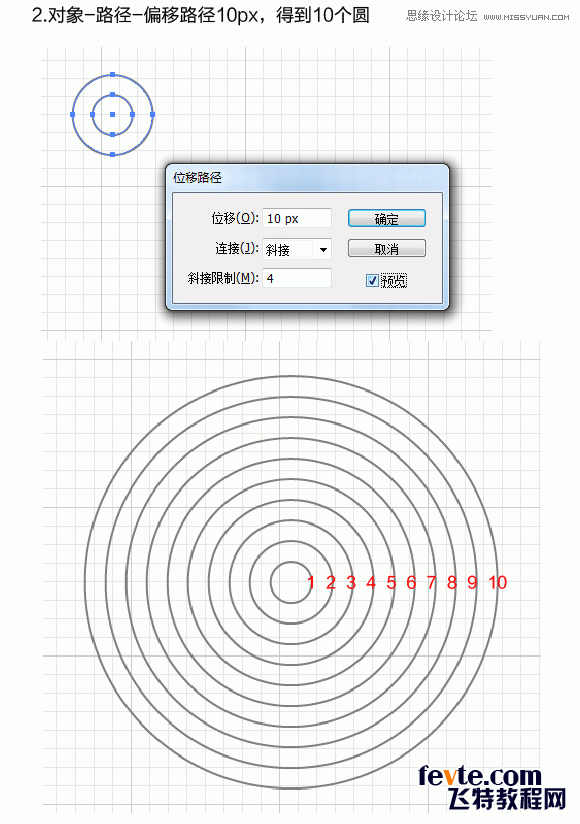 IllustratorƯĵԲЧͼ,PS̳,˼Ե̳