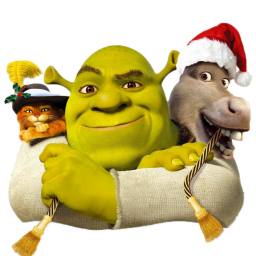 shrek-and-donkey-and-puss-icon