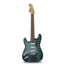 stratocaster-guitar-metallicholes