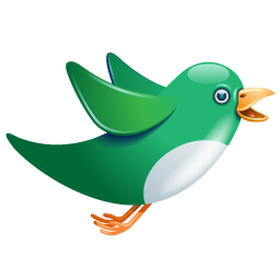 twitter-green-birdie