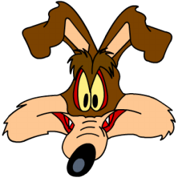 Wile  E  Coyote Smiling