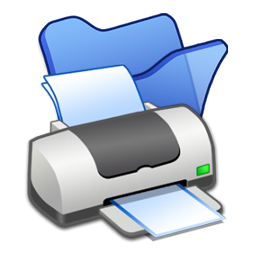 folder_blue_printer