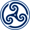 Blue Wheeled Triskelion2