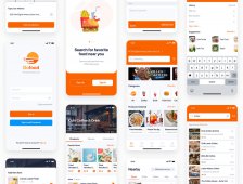 GonEats Food Delivery UI Kit