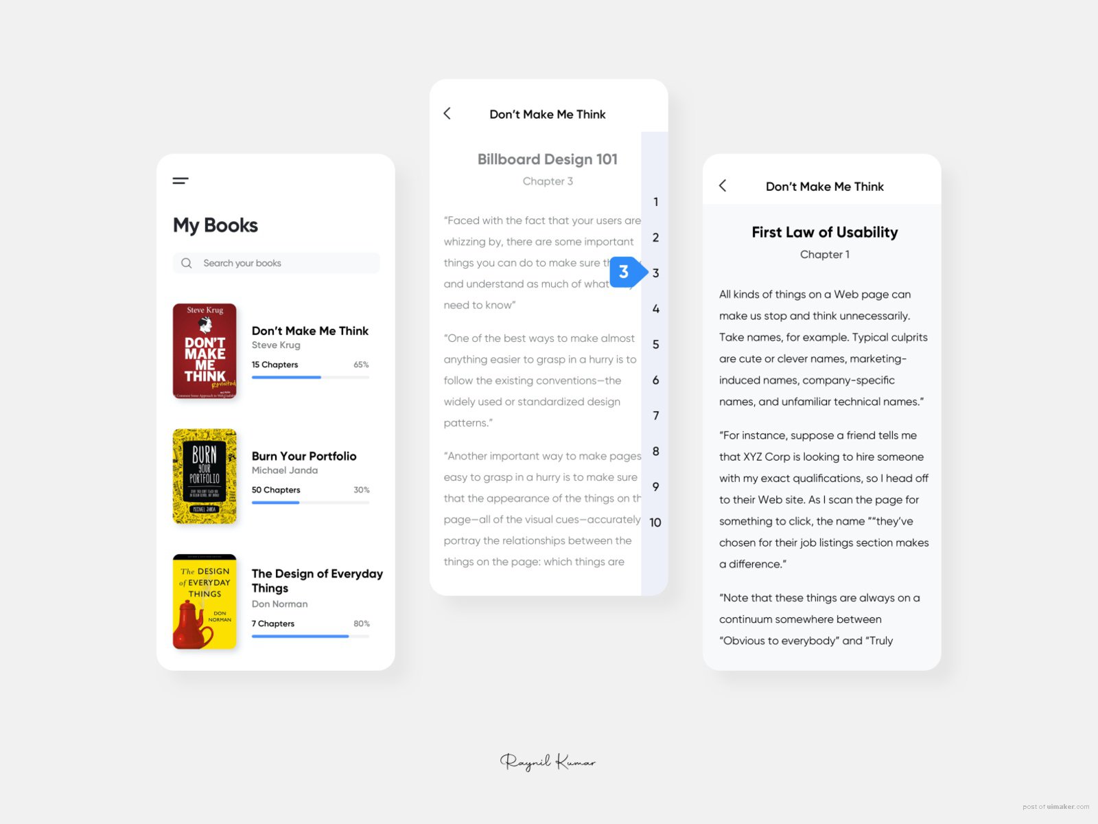 Book App UI