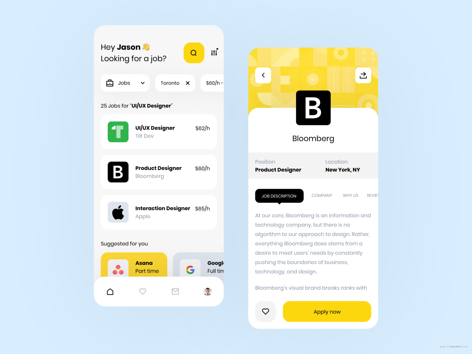 Job Portal App | Concept