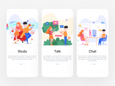 Concept onboarding page