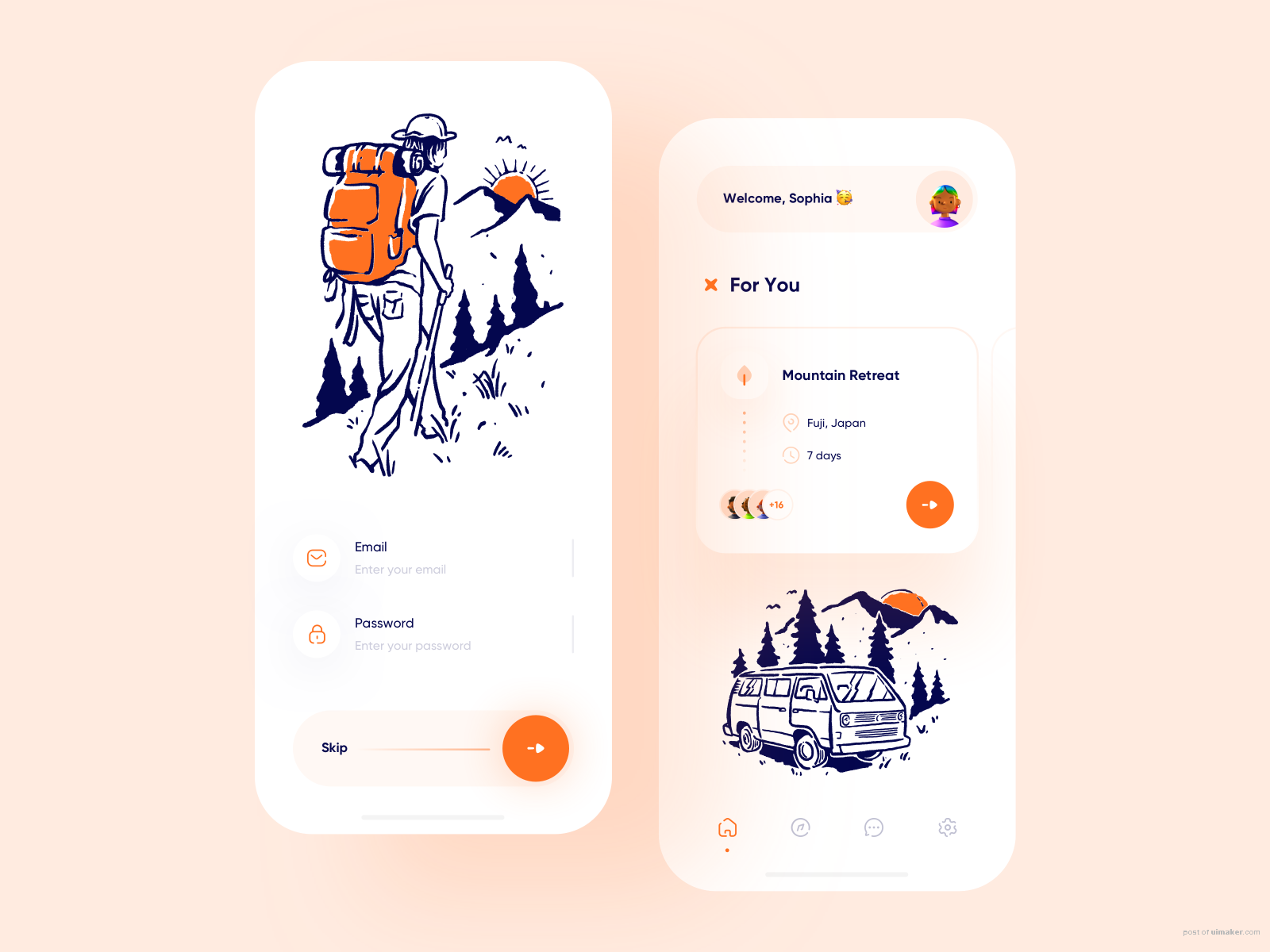 Tourism App Concept 