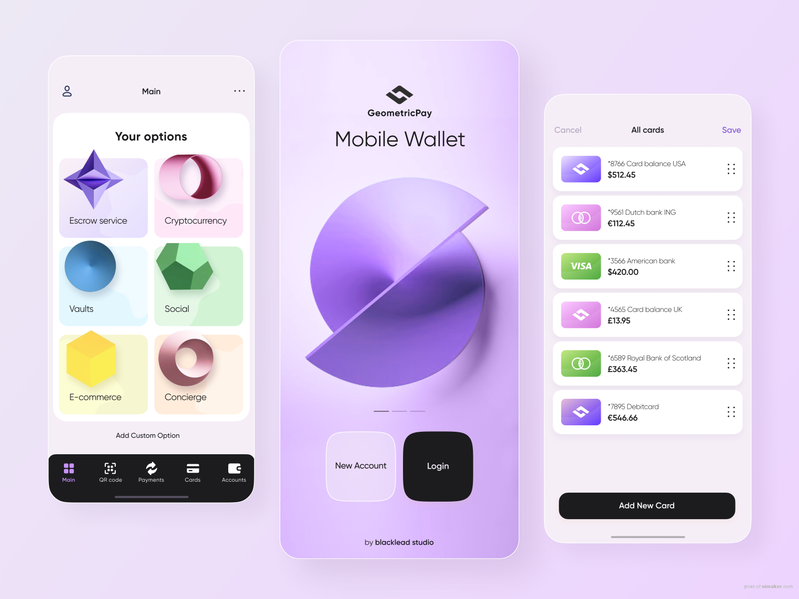 Geometric Pay // Mobile App