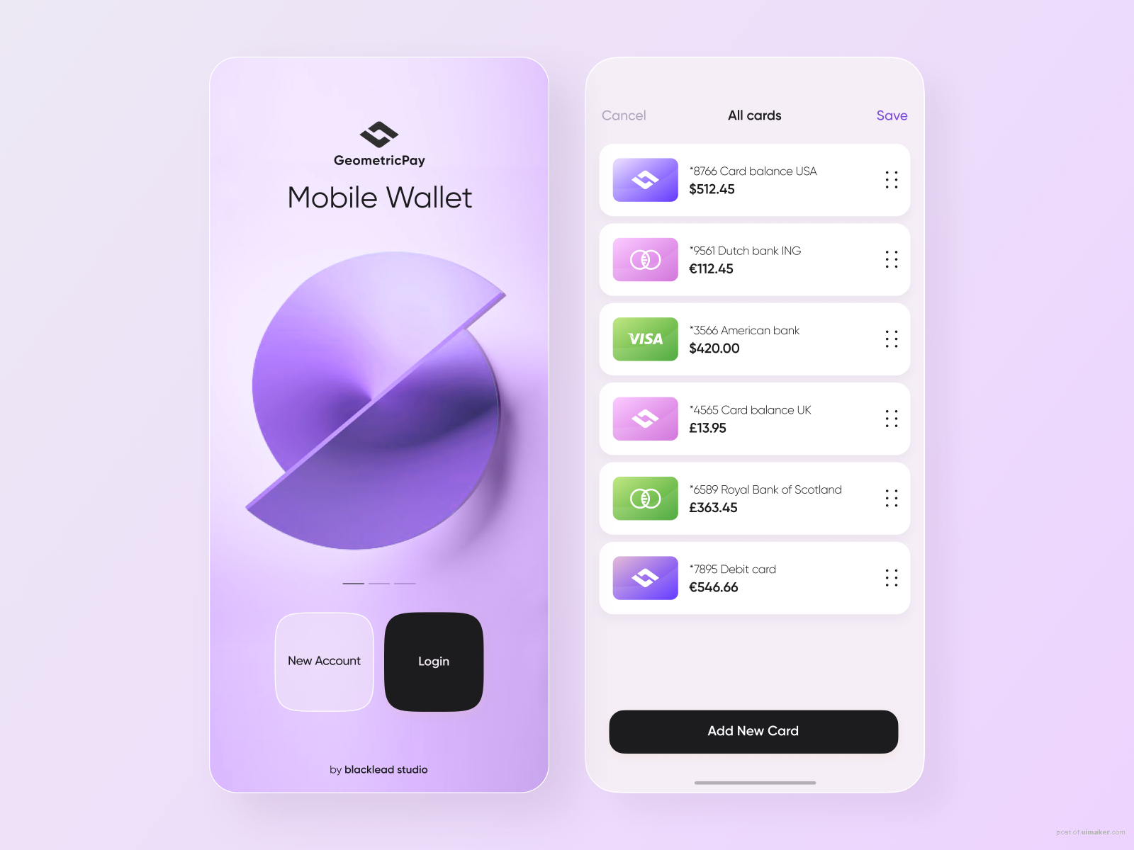 Geometric Pay // Mobile App