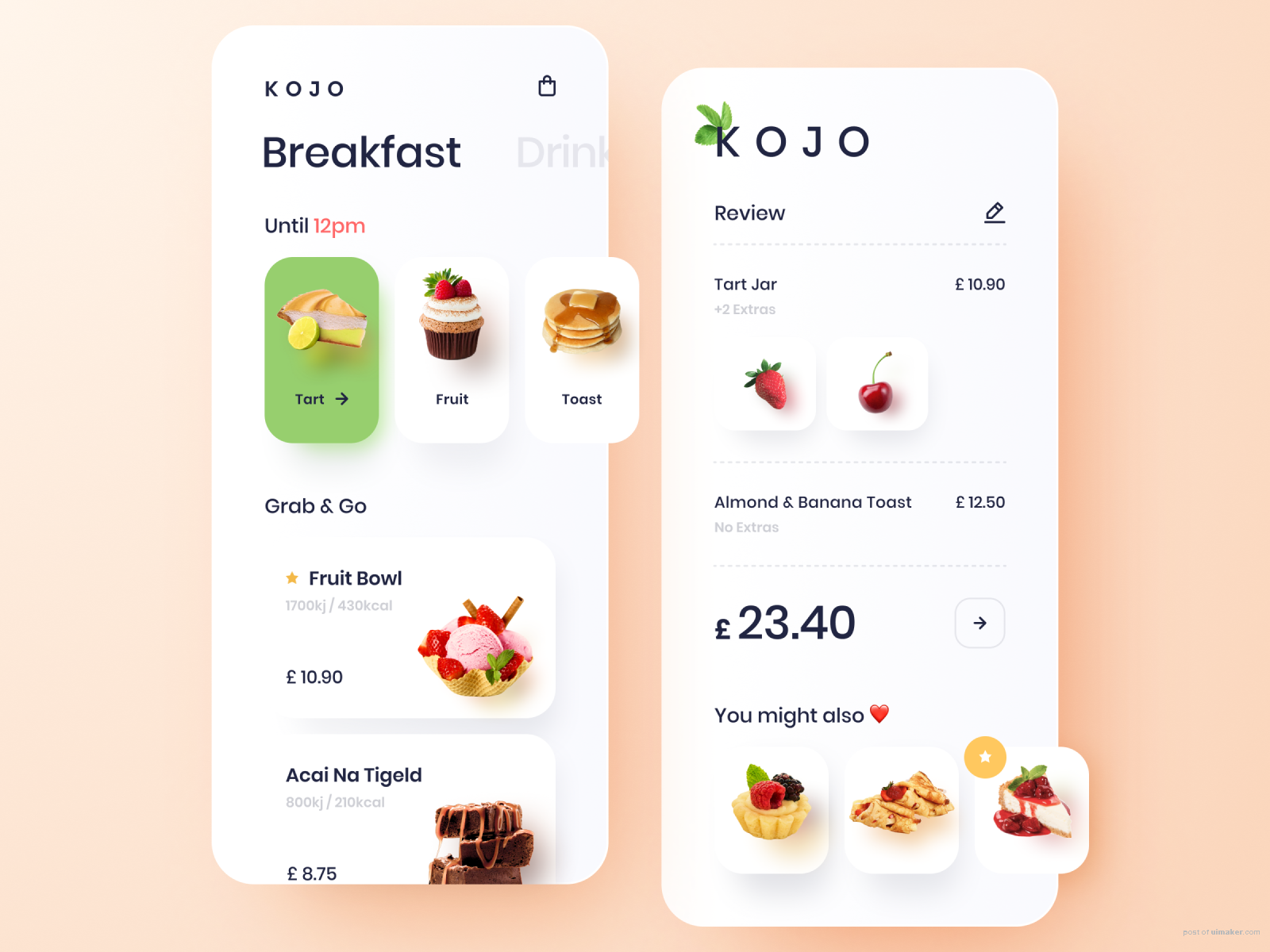 Grab &amp; Go Food App