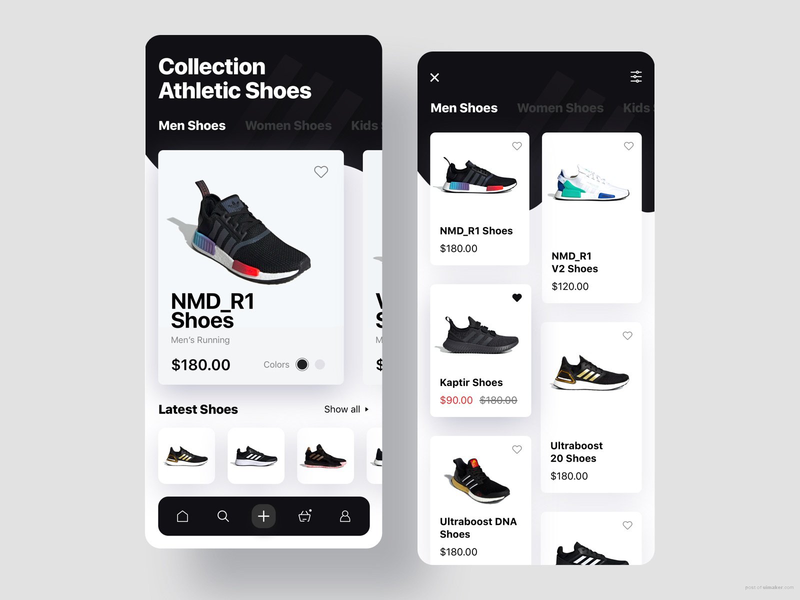 Online Shoes Store - eCommerce UX &amp; UI Design