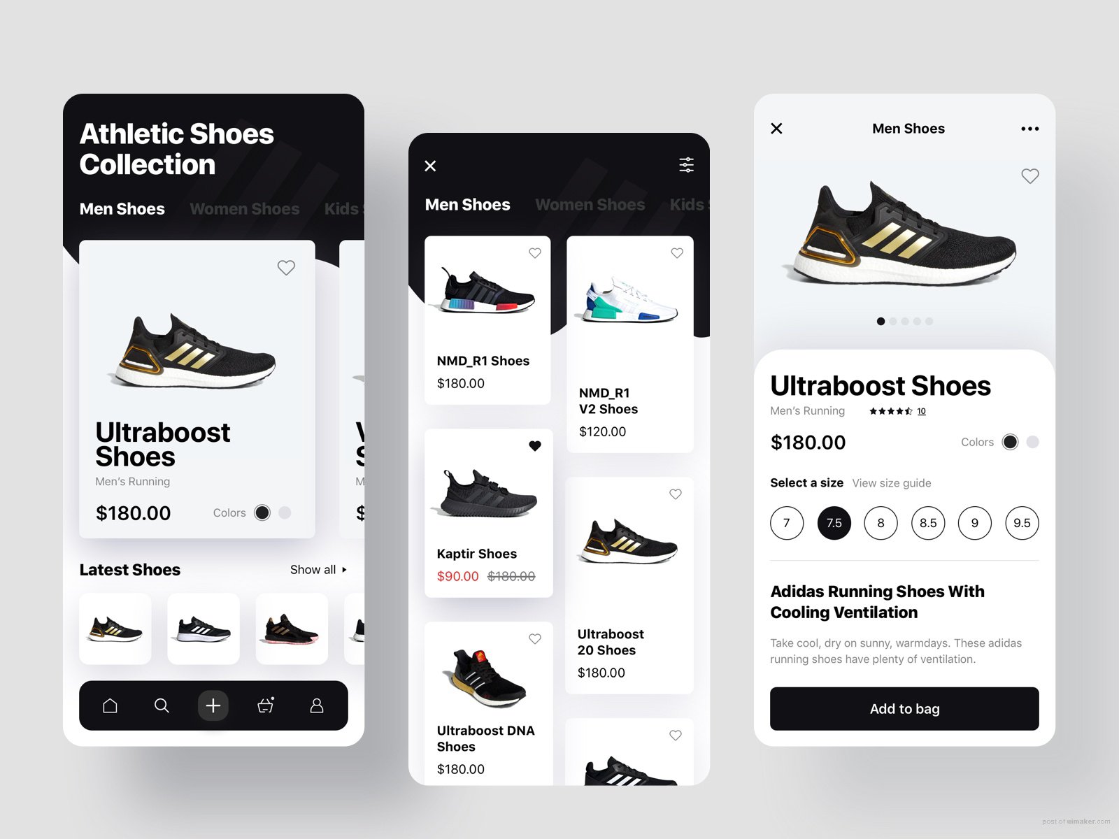 Online Shoes Store - eCommerce UX &amp; UI Design