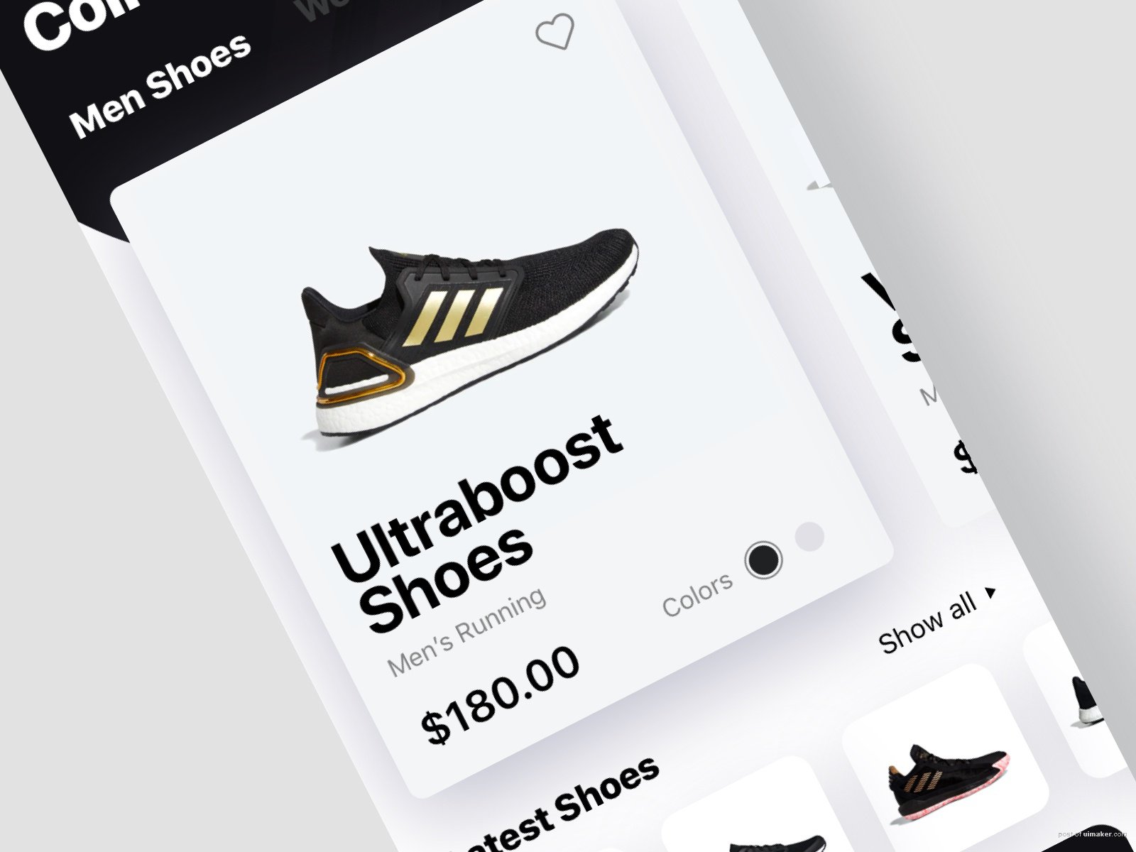 Online Shoes Store - eCommerce UX &amp; UI Design