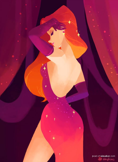 Jessica Rabbit by hyamei