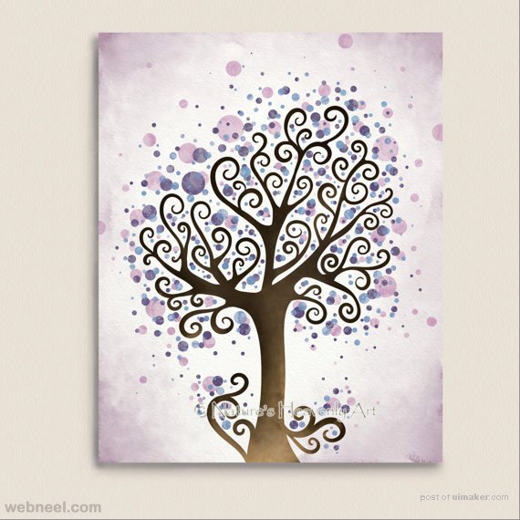 tree painting