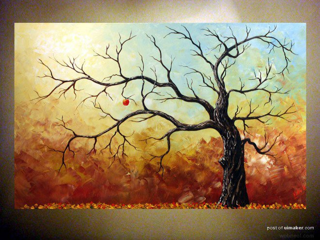 tree painting