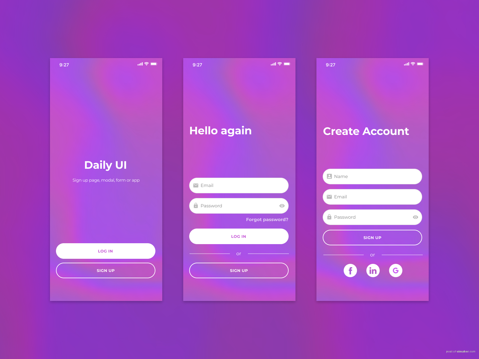 Daily UI Sign Up