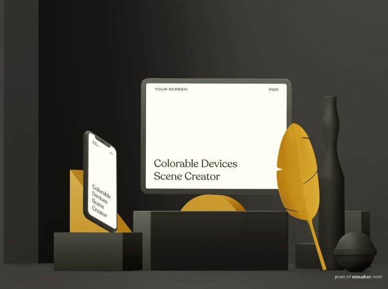 Colorable Devices Scene Creator