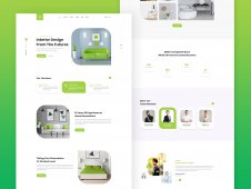 Interior Design Landing Page T