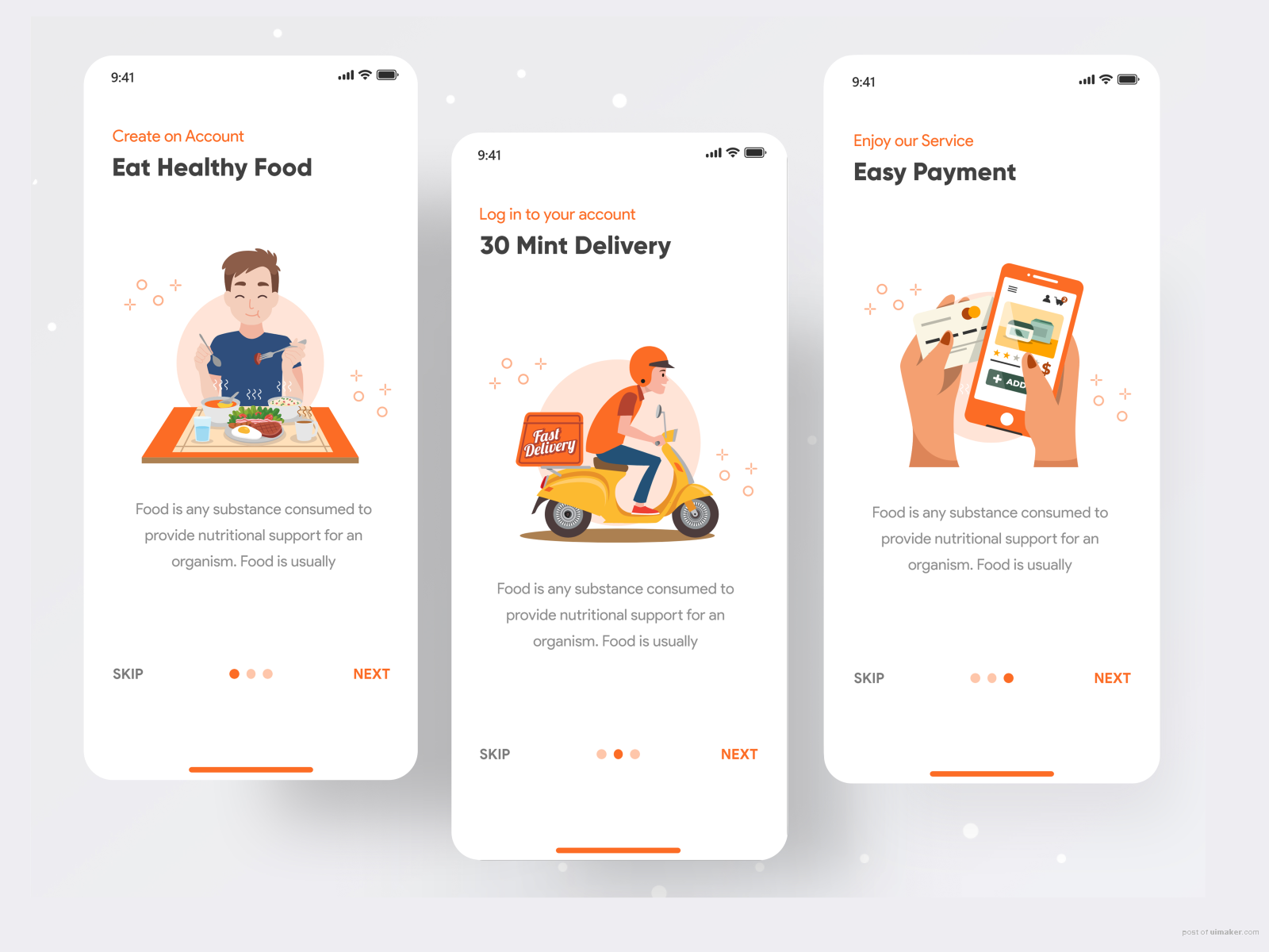 Food Delivery - Onboarding - Food Delivery