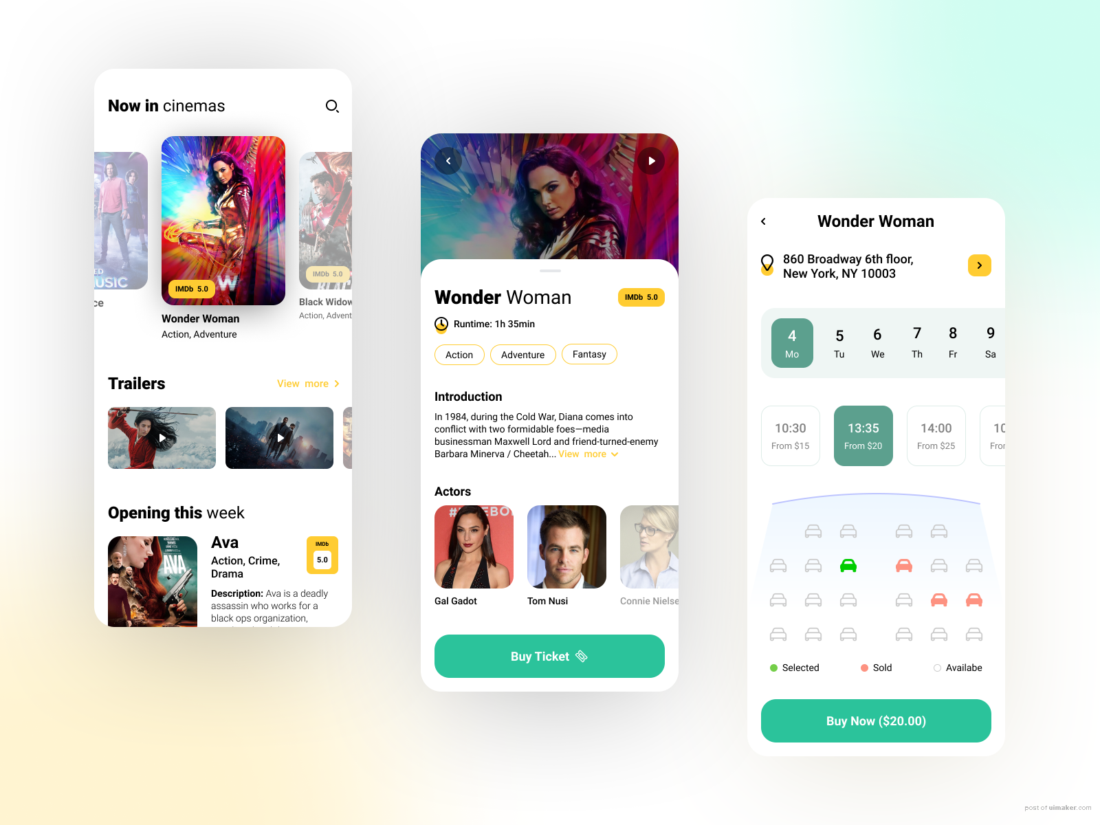 Movie APP UI