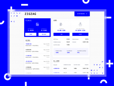 ZigZag Dashboard Concept