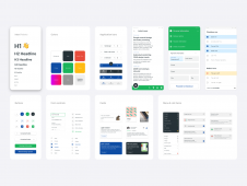 Material Design UI kit Figma c