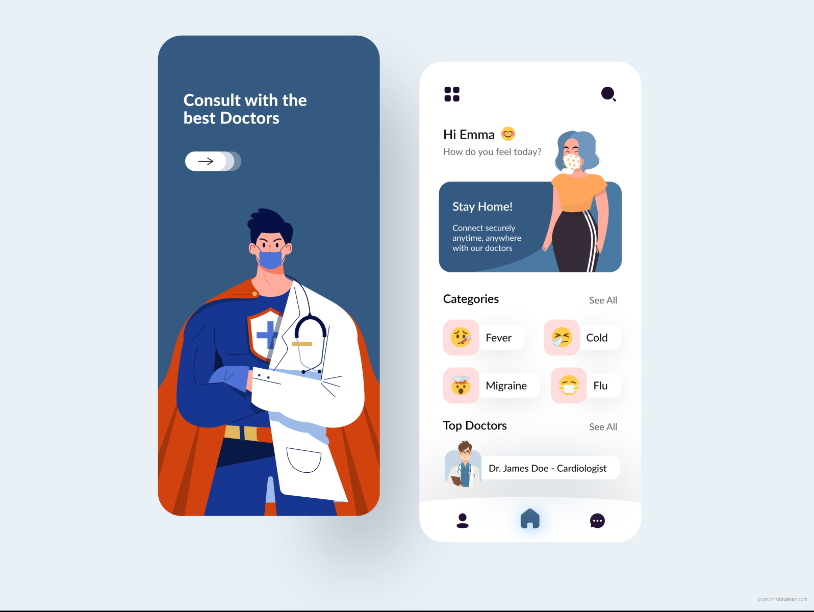 Online Doctor Consultation App