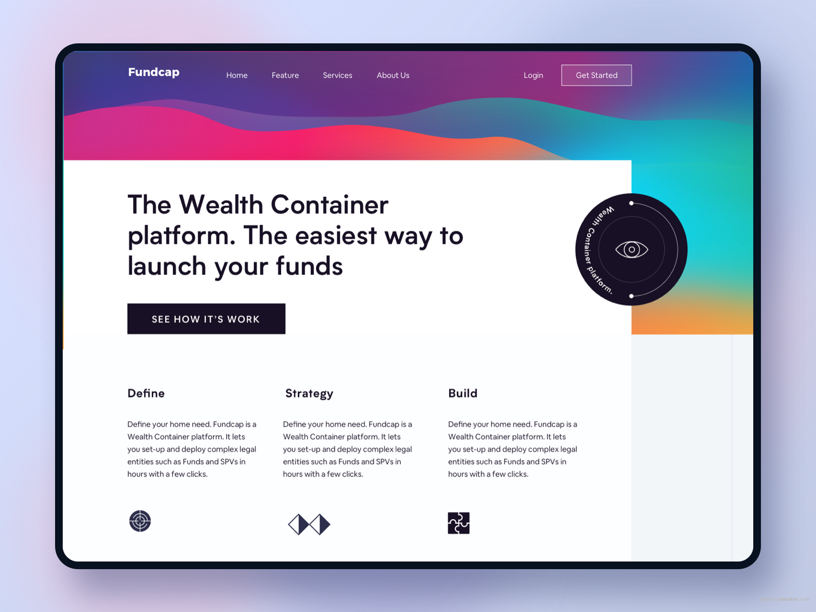 Venture Capital Website #exploration