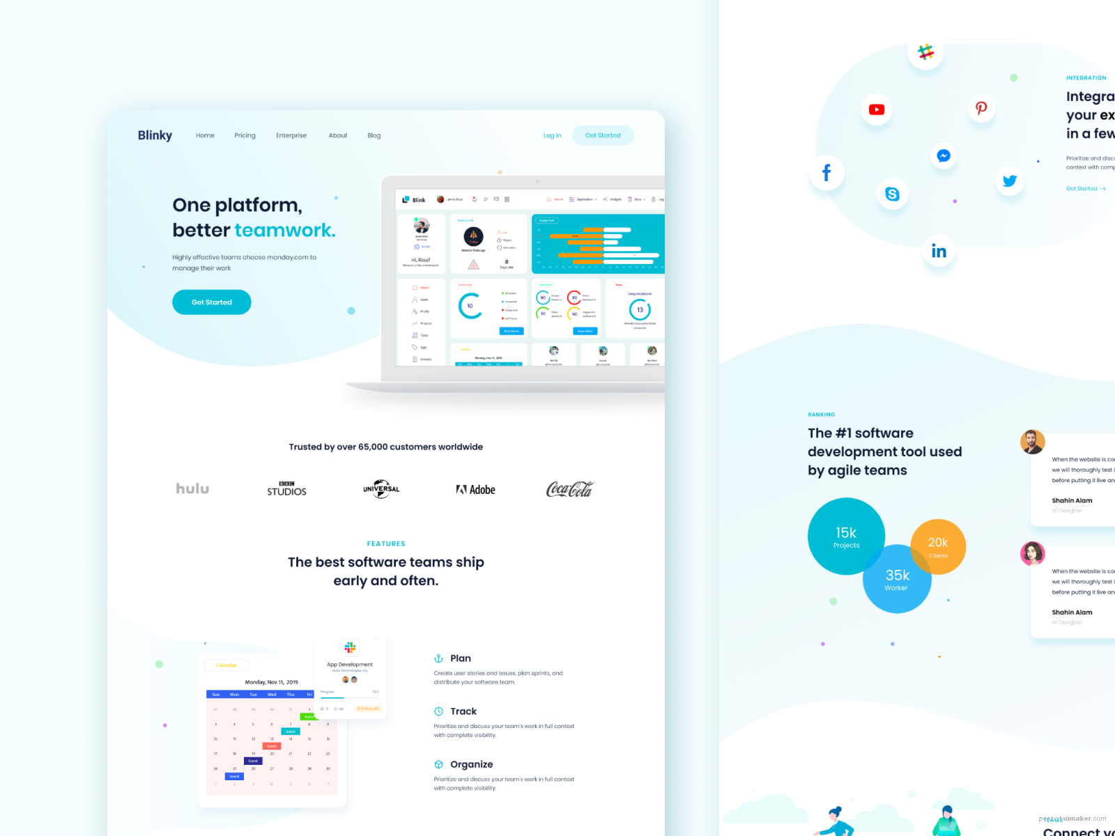 Saas Landing Page