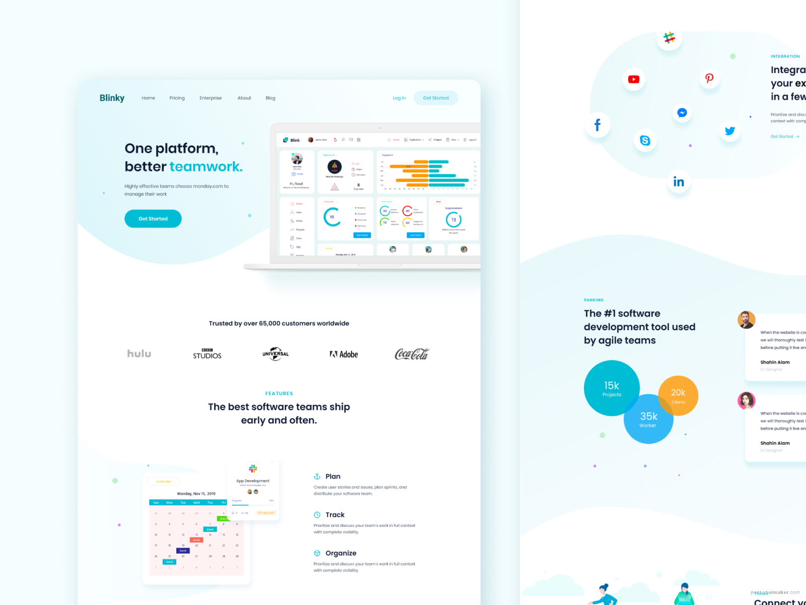 Saas Landing Page