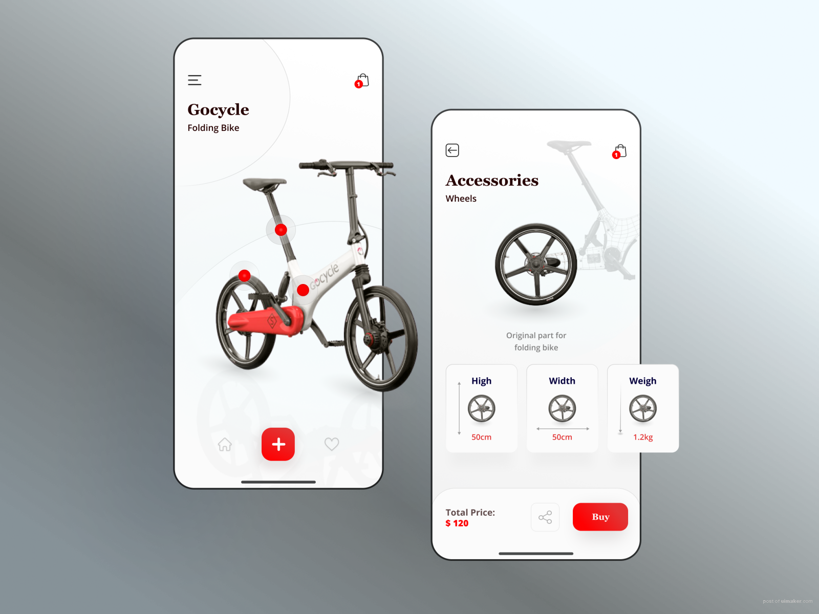 Gocycle Mobile App Redesign