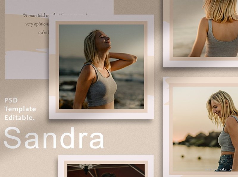 Sandra - Instagram Post Template