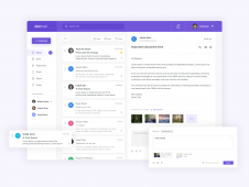 Email dashboard design