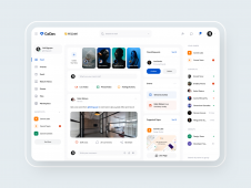 CaDas Dashboard UI Kit Dark Mo