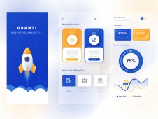 Marketing Dashboard App Concep