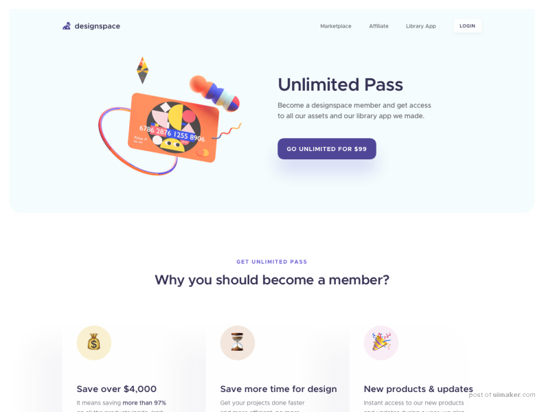 Designspace Unlimited Pass