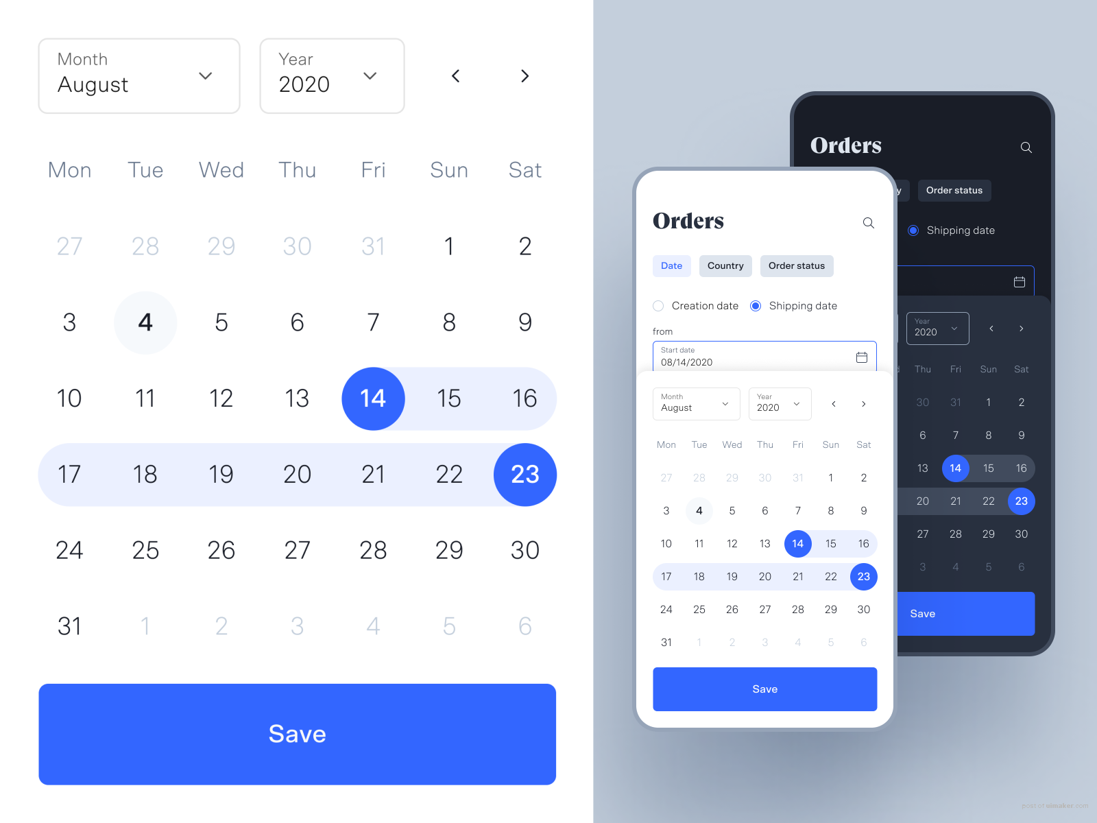 Back Market&#39;s Date Picker