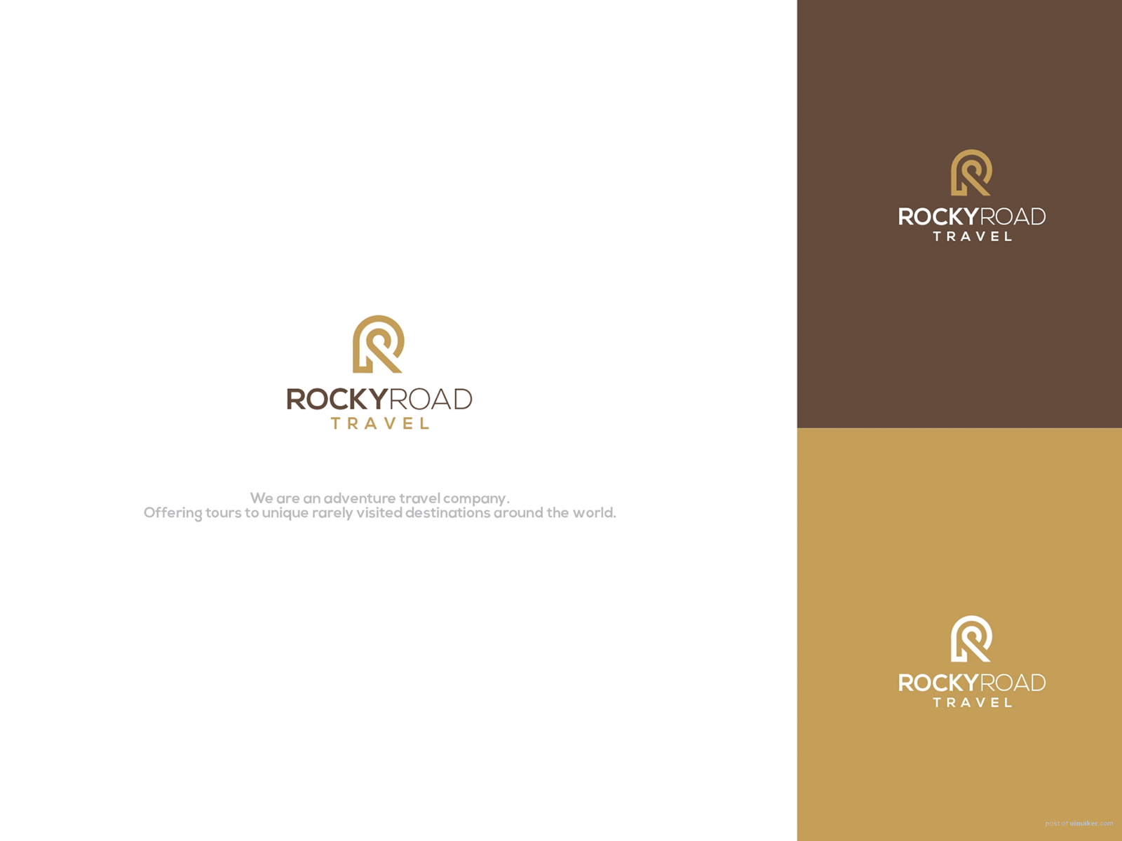 travel company modern new Logo design