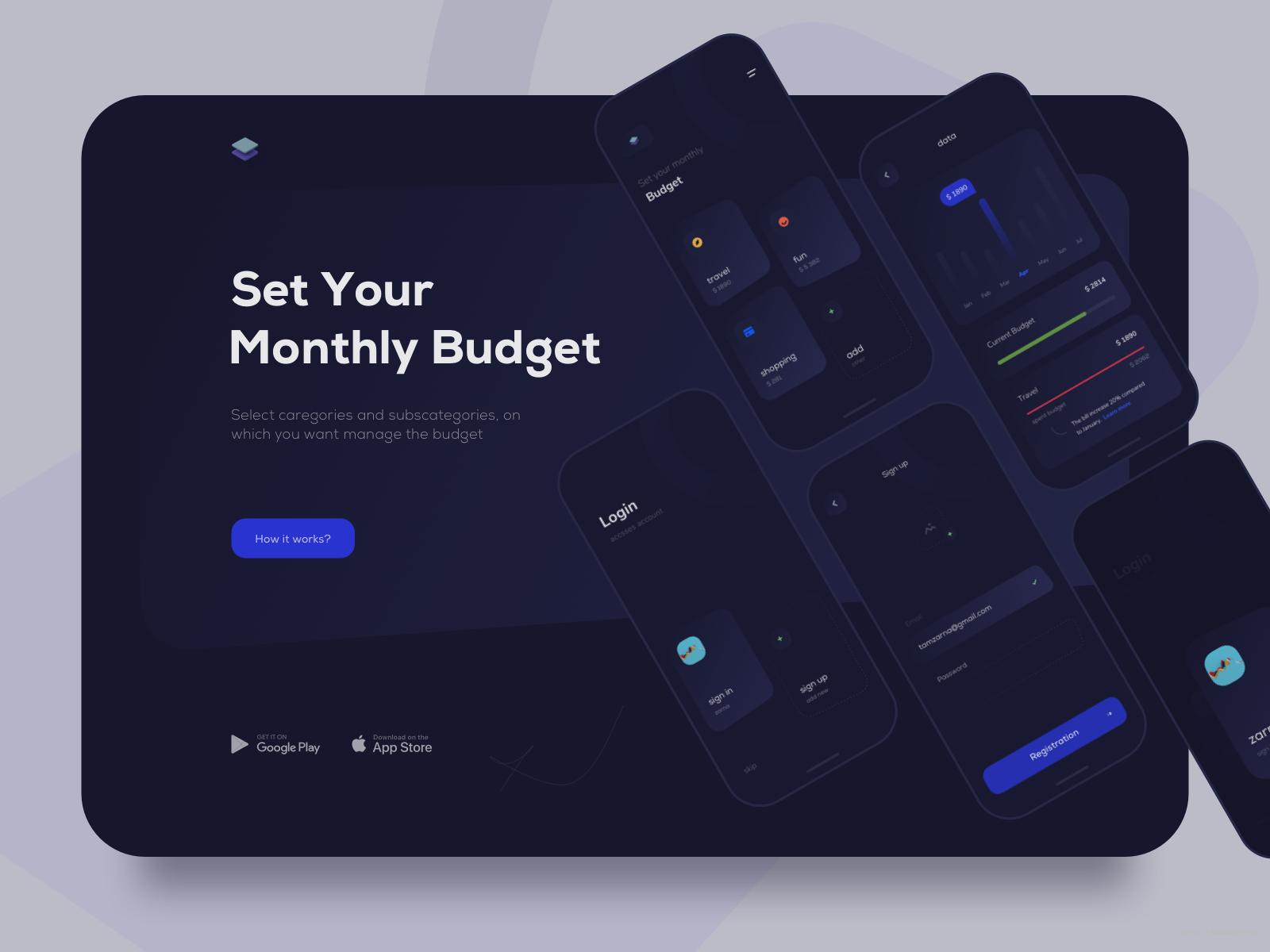 Budget Landing Page