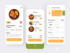 Food Order Mobile App UI