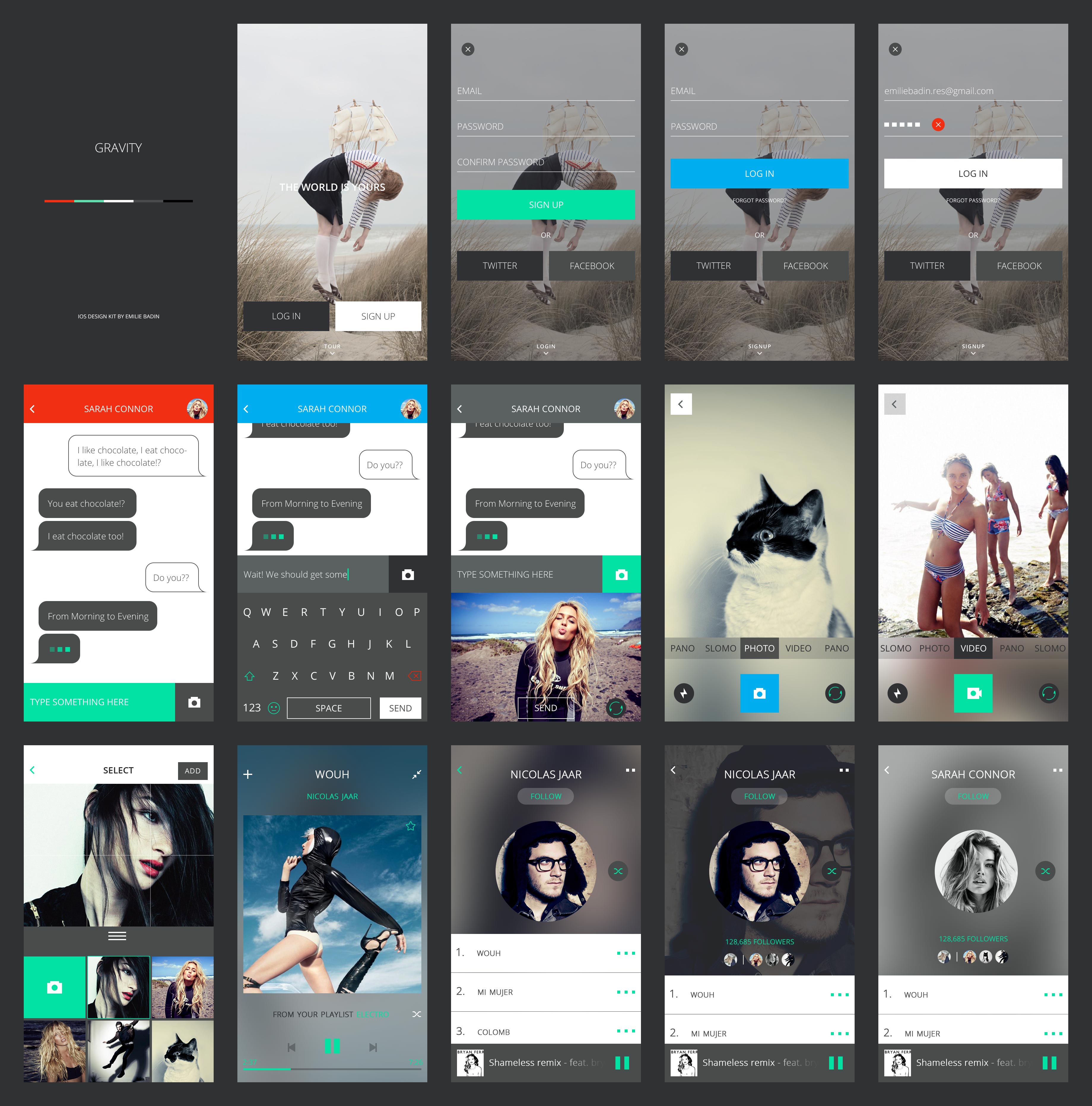 Gravity UI APPֻPSD