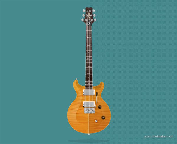 FlatGuitars in Web Design Inspirational Cocktail #78